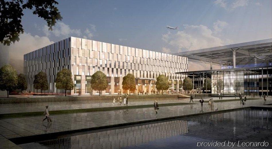 Steigenberger Airport Hotel Berlin Schönefeld Extérieur photo The new building of the airport